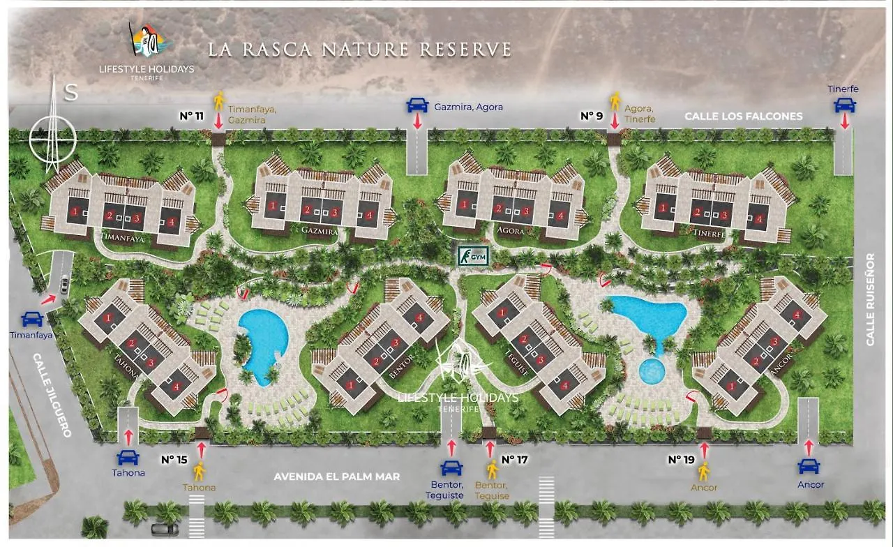 Villa Gazmira 21 Deluxe 2B à Palm-mar Hébergement de vacances
